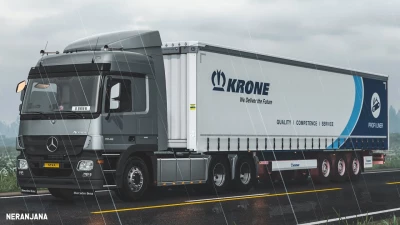 Mercedes Benz Actros V6 Open pipe sound v1.0