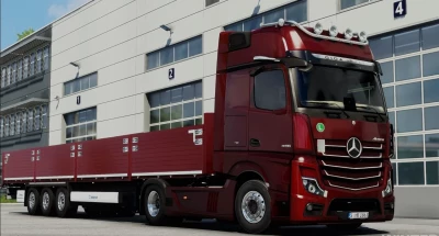 Mercedes Benz New Actros 2019 by Actros 5 Crew v2.2 1.57x