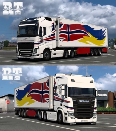 Norway-Ukraine Skin Pack v1.0