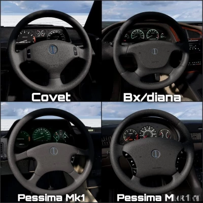Ocelot"s Redesigned Steering Wheels Pack V1.1 0.37