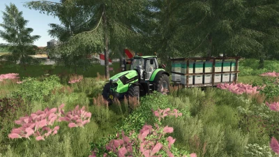 Old trailer with beehives v1.0.0.1