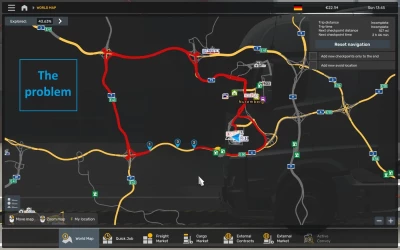 Rhineland Map - Promods RC FIX v1.2 1.56