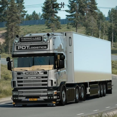 Scania 164G 480 PDT Logistics + Trailer v3.0 1.56