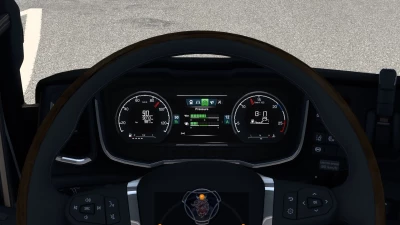 Scania NG Improved Dashboard v5.1
