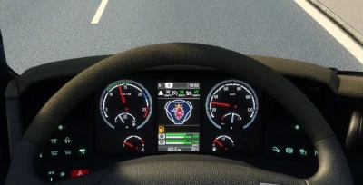 Scania R 2009 and Streamline Improved Dashboard 1.56