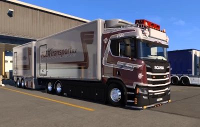 Scania R580 + Trailer v1.0