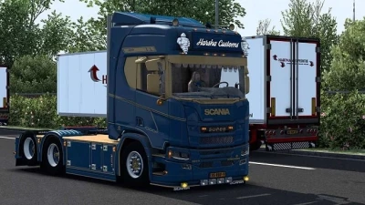 Scania R580s Harsha Customs v2.5