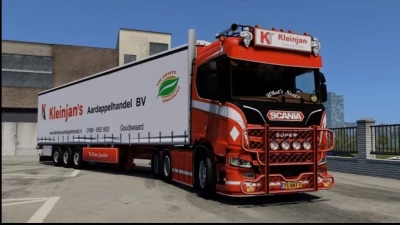 Scania R650 Kleinjan Transport B.V v17.0 1.57x