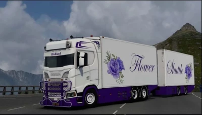 Scania S500 Flower Shuttle v5.0 1.57x