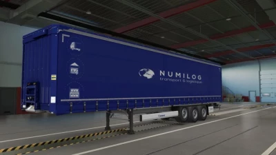 Skin Numilog Krone ProfiLiner Trailer – Algerian Blue v1.0