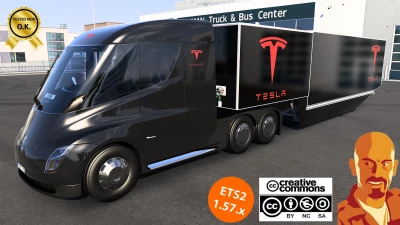 TESLA SEMITRUCK 2019 v2.0 ETS2 1.57.x