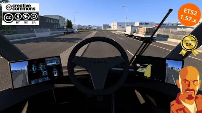 TESLA SEMITRUCK 2019 v2.0 ETS2 1.57.x