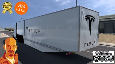 TESLA TRAILER v1.0 ATS 1.57.x