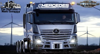 The Godfather's Mercedes Benz Actros 2014 Truck for ATS 1.56
