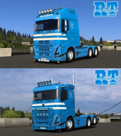 Thor Tenden Transport AS Skins for Volvo FH 4/5/6 v1.0