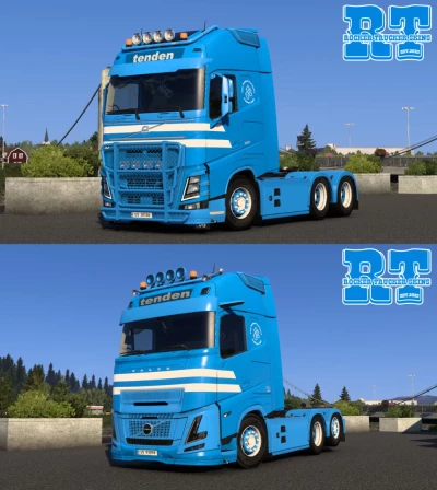 Thor Tenden Transport AS Skins for Volvo FH 4/5/6 v1.0