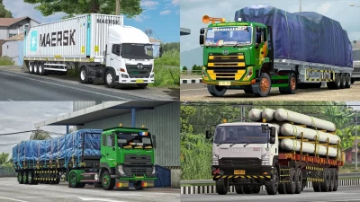 Trailer Pack Indo Logistik by SMT Rework ETS2 1.50 to 1.57