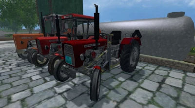 URSUS C 335 2WD VERSION EXPORT EXTRA HIT TRACTORS NEW RED FL V1.3