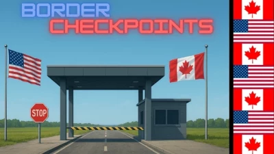 USA/Canada Added Border Checkpoints v1.0.1