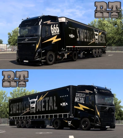 Volvo Swedish Metal Edition Skin Pack v1.0