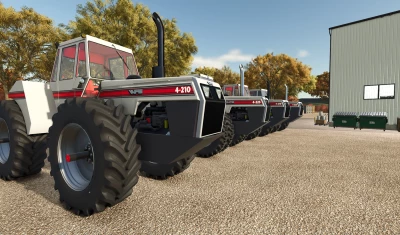 White 4 Articulated_Series FS25 v1.0.0.0