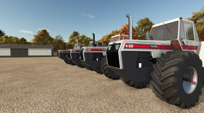 White 4 Articulated_Series FS25 v1.0.0.0