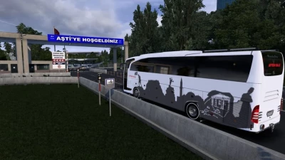 Afyon Kale Tourism Bus Wrap Bus Skin v1.0