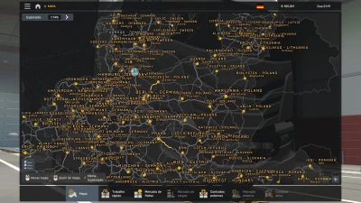 ALL CITIES WITH COUNTRY IDENTIFICATION ETS2 02 12 2025 v1.0 1.50 1.57