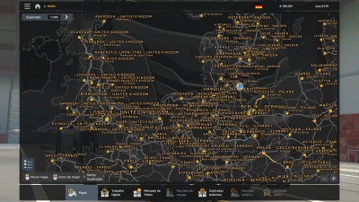 ALL CITIES WITH COUNTRY IDENTIFICATION ETS2 02 12 2025 v1.0 1.50 1.57