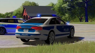 Audi A8 D4 2015 police support vehicle v1.0.0.1