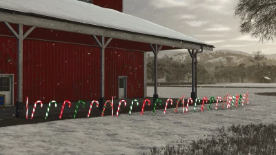 Candy Cane Fence v1.0.0.0