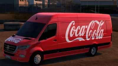 ATS COCA-COLA MERCEDES-BENZ SPRINTER TRZPRO 18 12 2025 v1.0 1.50 1.57