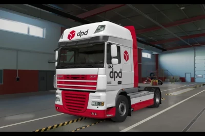 DAF DPD Paintjob Pack v1.0