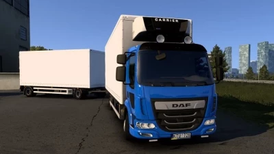 DAF LF Euro VI + Trailer v6.0