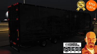 DQF FLOWER SHUTTLE TRAILER v3.0 ETS2 1.57.x
