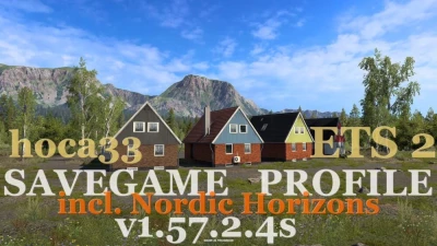 ETS 2 Save Game (Profile) v1.57.2.4s