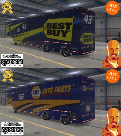 FEATHERLITE CAR TRAILER v2.0 ATS 1.57.x