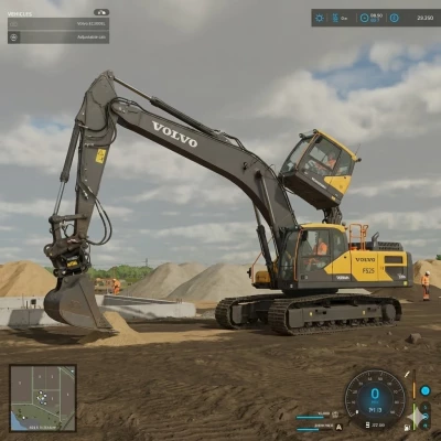 FS25 Volvo EC300EL VA verstellkabine v1.0.0.1