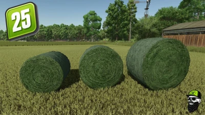 Grass/Hay Bale Textures v1.0.0.0