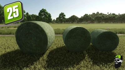 Grass/Hay Bale Textures v1.0.0.0