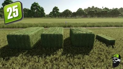 Grass/Hay Bale Textures v1.0.0.0
