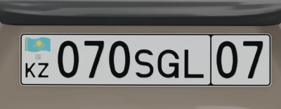 license plate KZ update v1.1 0.37.x