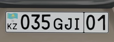 license plate KZ update v1.1 0.37.x