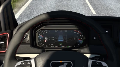 MAN TGX 2020 Improved Dashboard v1.9