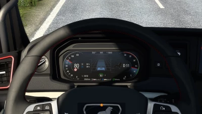 MAN TGX 2020 Improved Dashboard v1.9