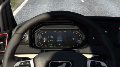 MAN TGX 2020 Improved Dashboard v1.9