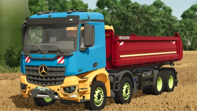 Mercedes Benz Arocs Agrar Meiller Kipper Truck v1.0.0.0