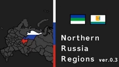 Northern Russia Regions Map v0.3b