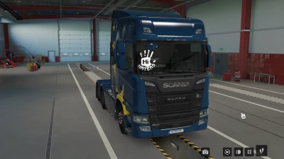 Pack Widscreen Decals Scania R 2016 v1.0