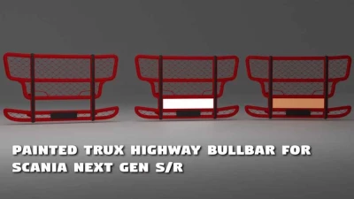 Painted Trux Highway for Scania Next Gen S/R 1.57